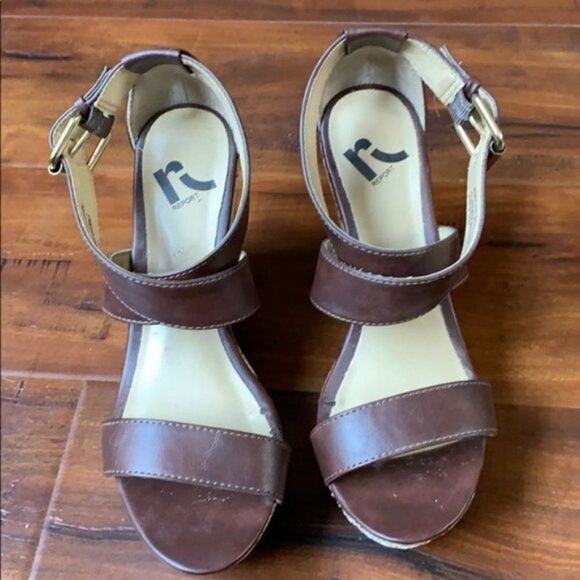 𝅺SHANGHAI Wedge Cork Sandals - Report Shoes - Picture 3 of 11